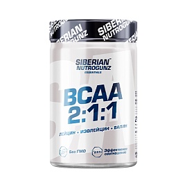 Siberian Nutrogunz BCAA 2:1:1 225 g Клубника