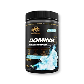 PVL Gold Series Pre-Workout Domin8 520 g  Arctic Blue Slush