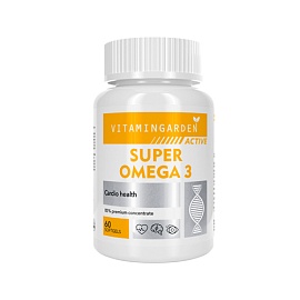 Vitamin Garden Super Omega-3 Active 60 Caps