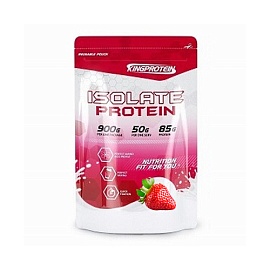 KingProtein Isolate Protein 900 g Strawberry