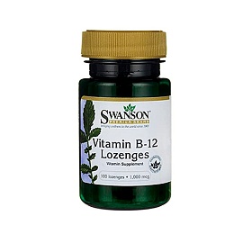 Swanson  B-12 1000 mg 100 Lozenges 