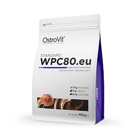 OstroVit WPC80.eu 900 g Hazelnut Cream