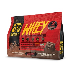 Mutant Whey 1800 g Triple Chocolate & Chocolate Fudge Brownie 
