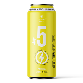 Roden Max Carbonated Energy Drink #5 450 ml Pineapple