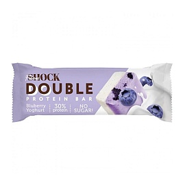 Fitnes Shock Double Protein Bar 40 g Blueberry Yogurt 