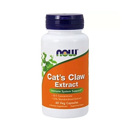 NOW Cat's Claw Extract 60 caps 