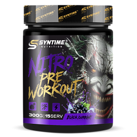 Syntime Nutrition Nitro Pre Workout 300 g Black Currant