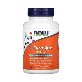 NOW L-Tyrosine 500 mg 120 caps