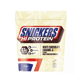 Snicers HIProtein 875 g White Chocolate Caramel & Peanut