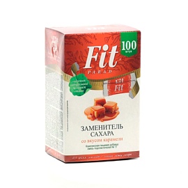Fit Parad Заменитель сахара №17 100 шт Со вкусом карамели