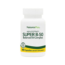 NaturesPlus Super B-50 B-Complex 60 caps