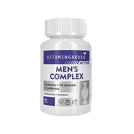 Vitamin Garden Men's Complex Active 60 Caps