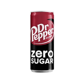 Напиток Dr.Pepper 330 ml Zero Sugar 