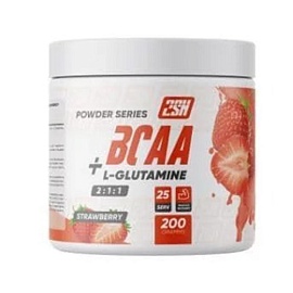 2SN BCAA + L-glutamine 200 g Strawberry