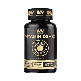 Maximal Nutrition Vitamin D3+K2 5000 IU 90 caps