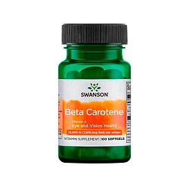 Swanson  Beta Carotene 25,000 IU 7,500 mcg 100 softgel 
