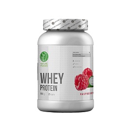 Nature Foods Whey Protein 900 g Raspberry