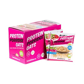 Bombbar Каша овсяная протеионавая 60 g Raspberry 