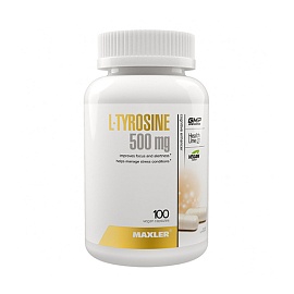 Maxler L-tyrosine 500 mg 100 veg caps