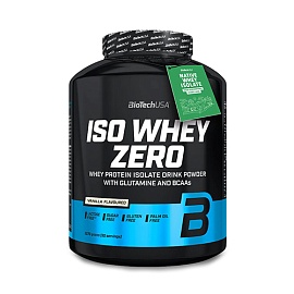 BioTech Iso Whey Zero 2270 g Vanilla 