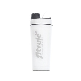 Шейкер Fitrule с закручивающейся крышкой 700 ml Белый
