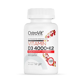 OstroVit Vitamin D3 4000+K2 110 tabl