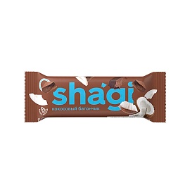 Shagi Кокосовый батончик 40 г Шоколад