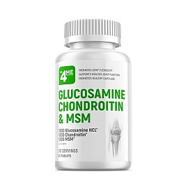 4ME Nutrition Clucosamine Chondroitin & MSM 90 tabl