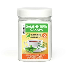 Bombbar Замениетль сахара 200 г Эритрит, сукралоза, стевия