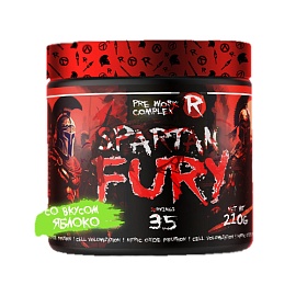 Reckful Pre Work Complex Spartan Fury 210 g Apple