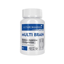 Vitamin Garden Multi Brain Active 60 Caps