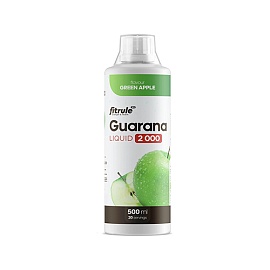 Fitrule Guarana Liquid 2000 500 ml Green Apple
