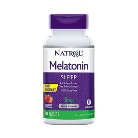 Natrol Melatonin Sleep 5 mg 90 tabl Strawberry