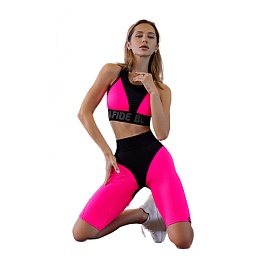 Bona Fide: Bona Cycling Extra Sex Push-up Corsage "Neon Pink" M