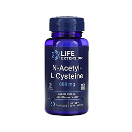 Life Extension N-Acetyl-L-Cysteine 600 mg 60 caps