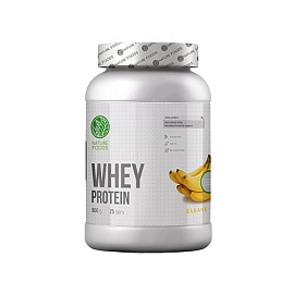 Nature Foods Whey Protein 900 g Banana