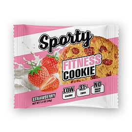 Sporty Fitness Cookie 40 g Strawberry