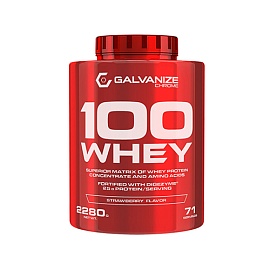 Galvanize Chrome 100 Whey 2280 g Strawberry 