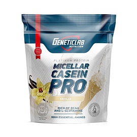 GeneticLab Micellar Casein 1000 g Vanillla