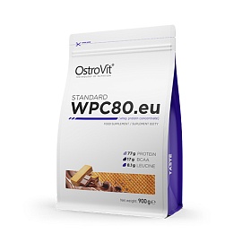 OstroVit WPC80.eu 900 g Chocolate-Wafers