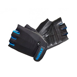 MAD MAX Перчатки "Rainbow" Black/Turquoise MFG-251 L