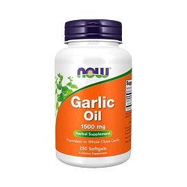 NOW Garlic Oil 1500 mg 250 softgels 
