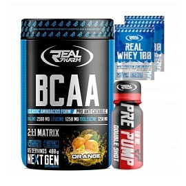 RealPharm BCAA 400 g Lemon - Mint 