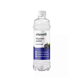 Vitawell Vitamin Water 500 мл Ежевика