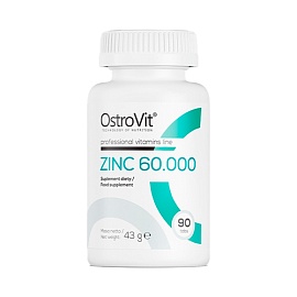 OstroVit Zinc 60.000 90 tabs