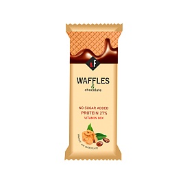 Beaty.Fit Waffles & Chocolate 40 g Walnut and Choclate 