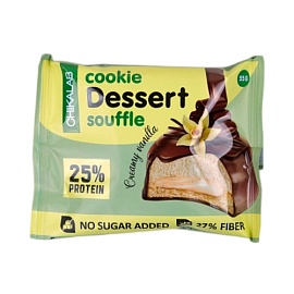 Chikalab Cookie Dessert Souffle 55 g Creamy Vanilla 