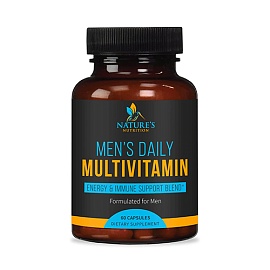 Nature's Nutrition Men's Daily Miltivitamin 60 capsules 