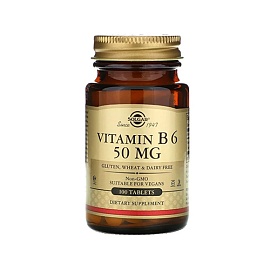 Solgar Vitamin B6 50 mg 100 Tabl 