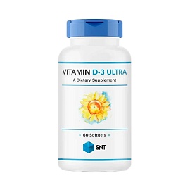 SNT Vitamin D-3 60 softgels 